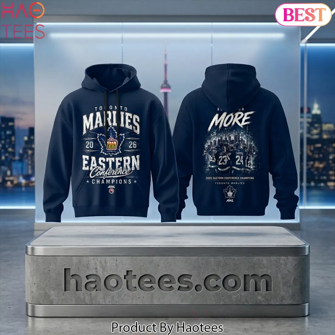Toronto Marlies 2026 Eastern Conference Champions Commemorative Hoodie Toronto Marlies 2026 Eastern Conference Champions Commemorative Hoodie