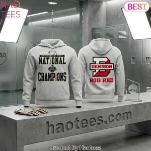 Denison Big Red 2026 NCAA Division III Baseball National Champions Hoodie