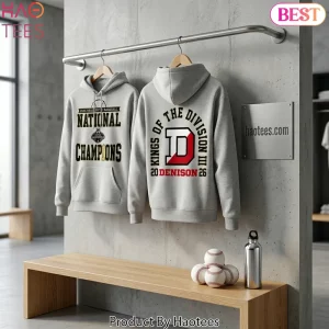 Denison Big Red 2026 NCAA Division III Baseball National Champions Pullover Hoodie Denison Big Red 2026 NCAA Division III Baseball National Champions Pullover Hoodie