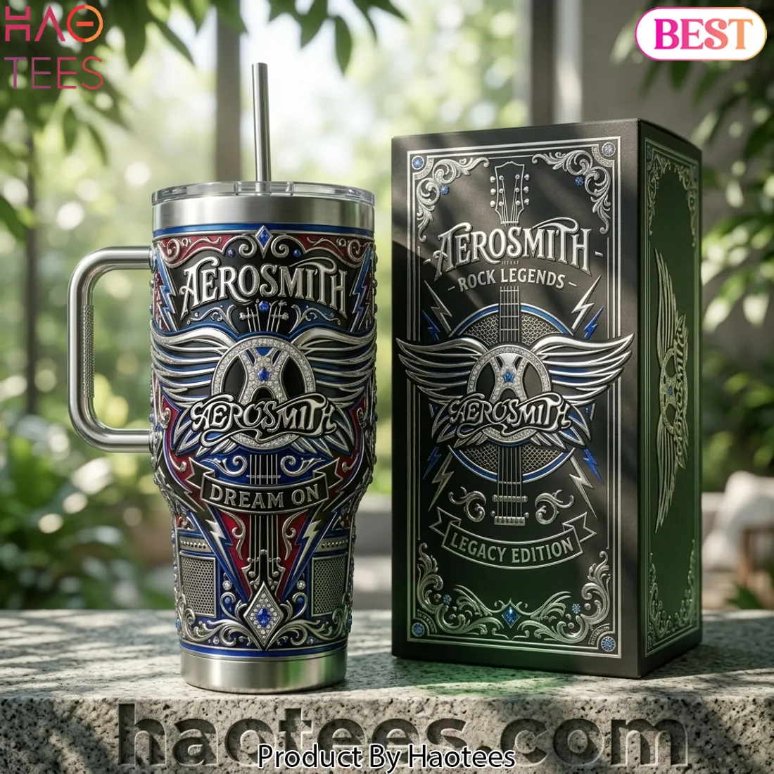 Aerosmith Rock Legends Legacy Edition Tumbler Aerosmith Rock Legends Legacy Edition Tumbler