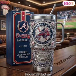 Atlanta Braves Heritage Legacy Luxury Clubhouse Edition Tumbler