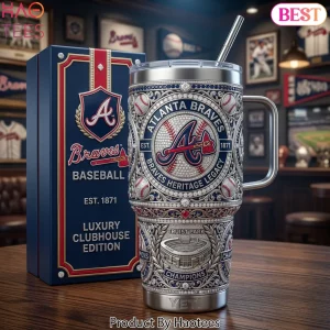 Atlanta Braves Heritage Legacy Luxury Clubhouse Edition Tumbler
