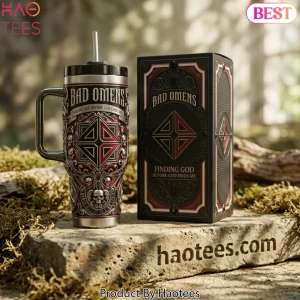 Bad Omens Finding God Before God Finds Me Ornate Tumbler
