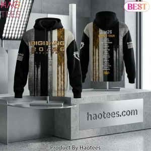 BIGBANG 20/26 World Tour Concert Merchandise Graphic 3D Print Hoodie
