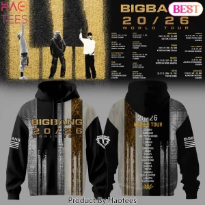 BIGBANG 20/26 World Tour Concert Merchandise Graphic 3D Print Hoodie