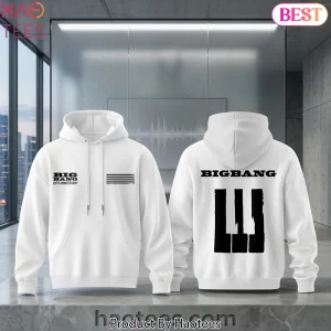 BIGBANG 20th Anniversary 2026 World Tour Commemorative White Hoodie