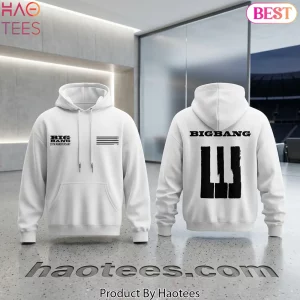 BIGBANG 20th Anniversary 2026 World Tour Commemorative White Hoodie