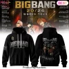 Bigbang 20th Anniversary World Tour Yellow Striped Pullover Hoodie
