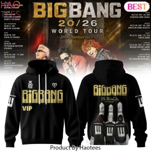 BIGBANG 20th Anniversary World Tour VIP Commemorative Hoodie