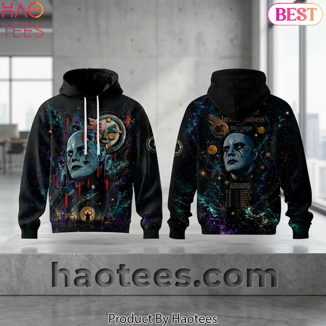 Billy Corgan A Night of Mellon Collie and Infinite Sadness Tour Hoodie