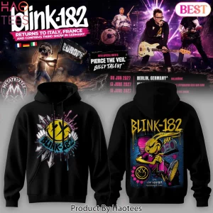 Blink-182 Europe Tour 2027 Limited Edition Concert Hoodie