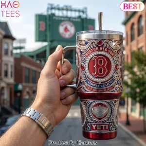 Boston Red Sox Fenway Legacy Established 1901 Luxury 40oz Tumbler with Handle