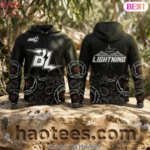 Brisbane Lightning AIHL Indigenous Art Limited Edition Hoodie Brisbane Lightning AIHL Indigenous Art Limited Edition Hoodie