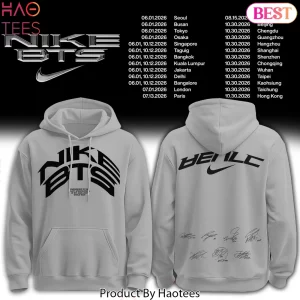 BTS Engineered 2026-2027 World Tour Hoodie