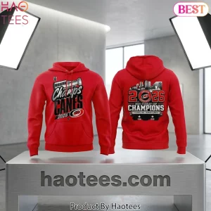 Carolina Hurricanes 2026 Stanley Cup Champions Commemorative Hoodie