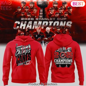 Carolina Hurricanes 2026 Stanley Cup Champions Commemorative Hoodie