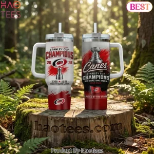 Carolina Hurricanes Stanley Cup Champions 2026 Commemorative Tumbler Carolina Hurricanes Stanley Cup Champions 2026 Commemorative Tumbler