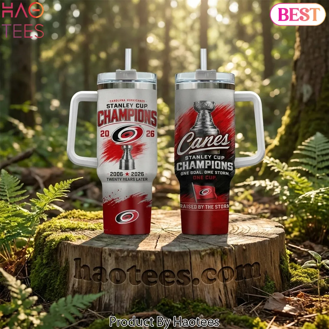 Carolina Hurricanes Stanley Cup Champions 2026 Commemorative Tumbler Carolina Hurricanes Stanley Cup Champions 2026 Commemorative Tumbler