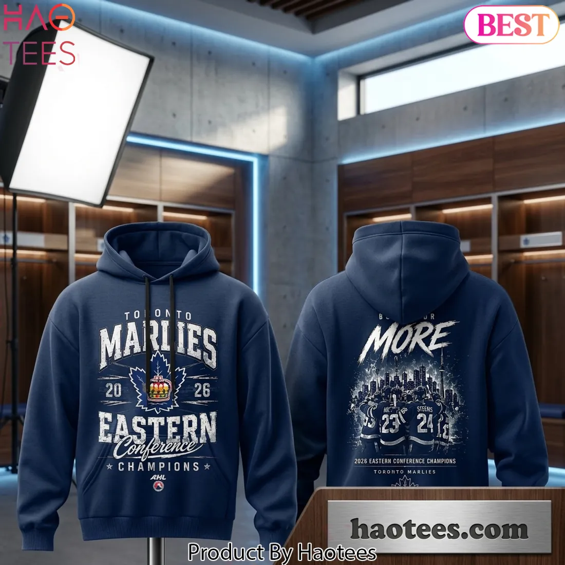Toronto Marlies 2026 Eastern Conference Champions Commemorative Hoodie