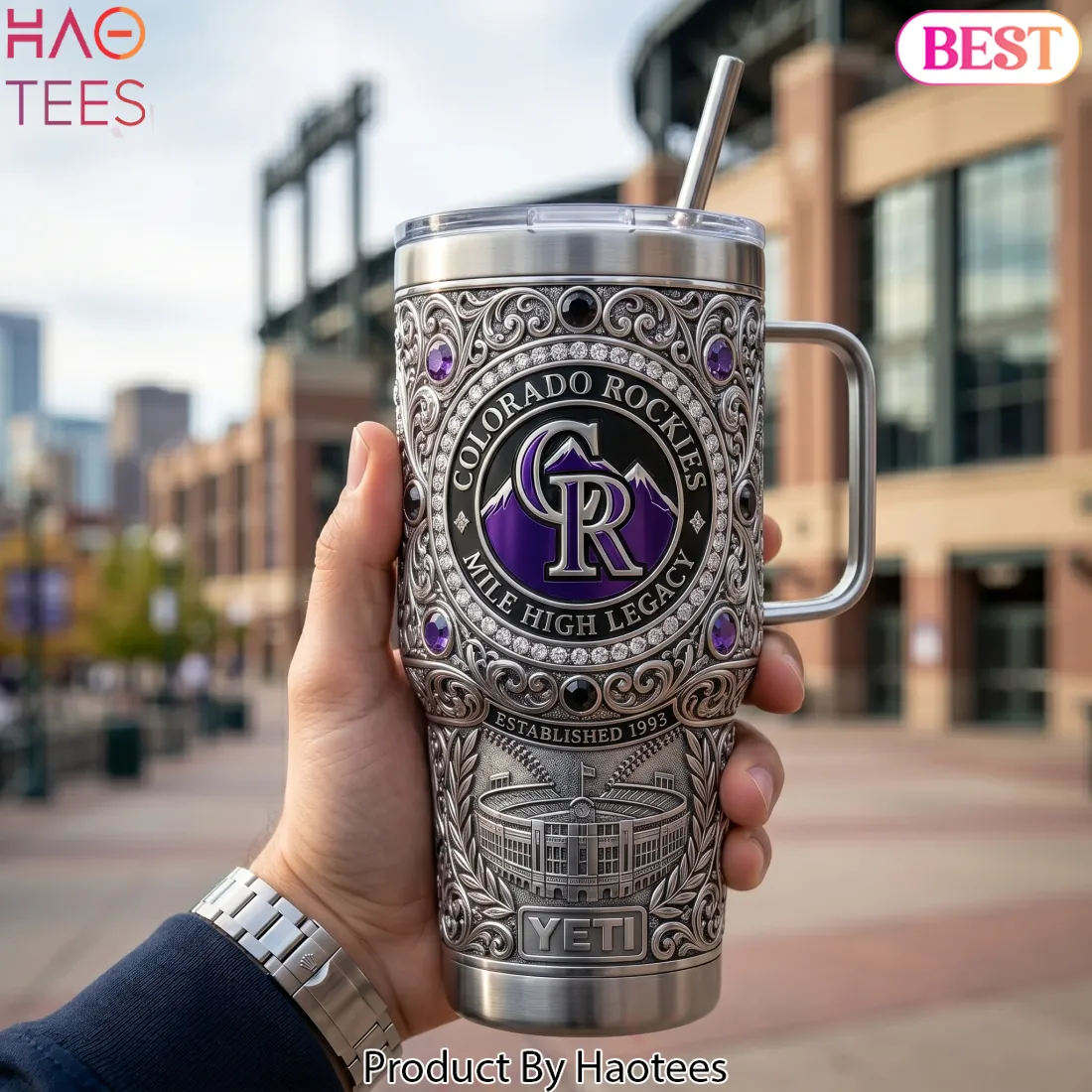 Colorado Rockies Luxury Clubhouse Edition YETI Tumbler Colorado Rockies Luxury Clubhouse Edition YETI Tumbler