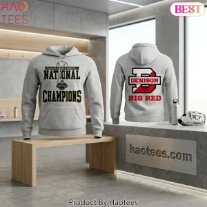 Denison Big Red 2026 NCAA Division III Baseball National Champions Hoodie