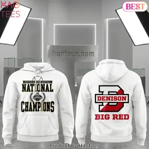 Denison Big Red 2026 NCAA Division III National Champions Commemorative Hoodie