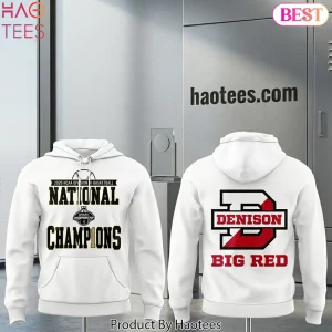 Denison Big Red 2026 NCAA Division III National Champions Commemorative Hoodie