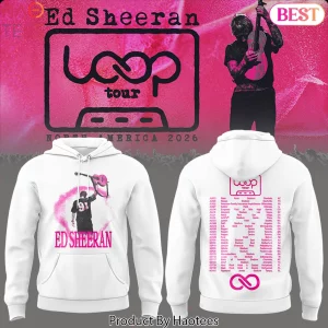 Ed Sheeran North American Loop Tour 2026 Concert Hoodie