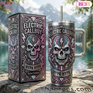 Electric Callboy Hypa Hypa Rebel Edition Premium Skull Insulated 40oz Tumbler