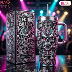 Electric Callboy Hypa Hypa Rebel Edition Premium Skull Insulated 40oz Tumbler