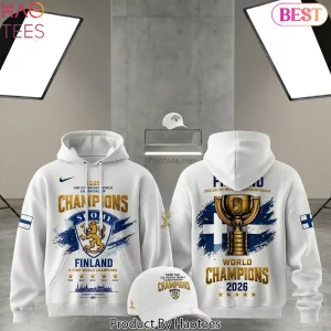 Finland Suomi IIHF World Champions 2026 Commemorative Hoodie Finland Suomi IIHF World Champions 2026 Commemorative Hoodie
