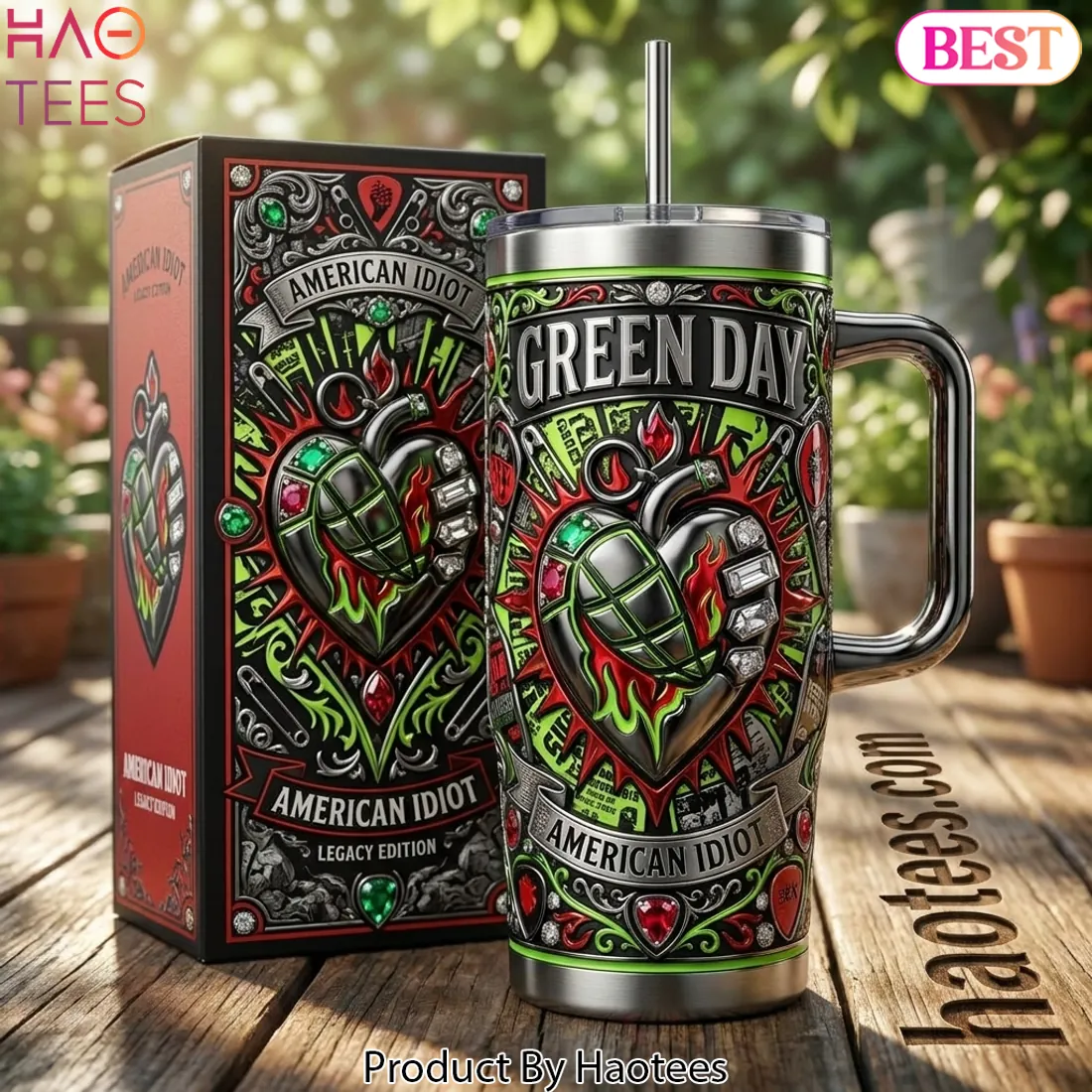 Green Day American Idiot Legacy Edition Tumbler Green Day American Idiot Legacy Edition Tumbler