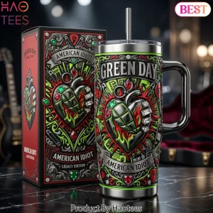 Green Day American Idiot Legacy Edition Tumbler