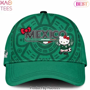 Hello Kitty Mexico Soccer Fan Graphic Print Hoodie