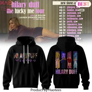 Hilary Duff The Lucky Me Tour Concert Photos Hoodie