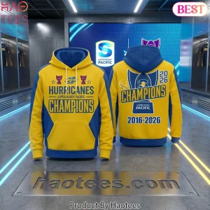 Hurricanes 2026 Super Rugby Pacific Champions Commemorative Hoodie Hurricanes 2026 Super Rugby Pacific Champions Commemorative Hoodie