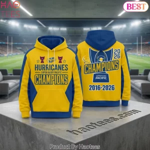 Hurricanes 2026 Super Rugby Pacific Champions Commemorative Hoodie