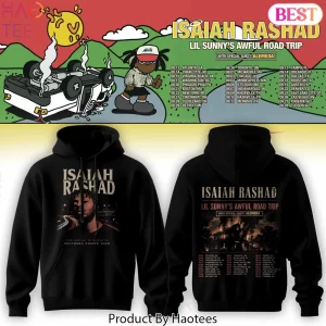 Isaiah Rashad Lil Sunny’s Awful Road Trip Tour Graphic Hoodie