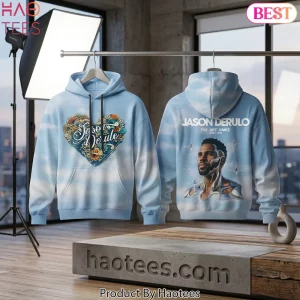 Jason Derulo The Last Dance World Tour 2026 Sky Blue Hoodie