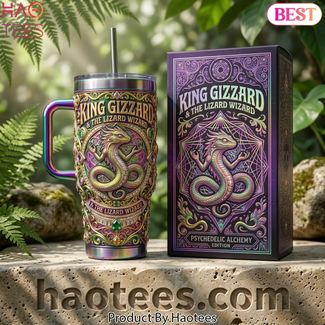 King Gizzard & The Lizard Wizard Psychedelic Alchemy Edition Tumbler King Gizzard & The Lizard Wizard Psychedelic Alchemy Edition Tumbler