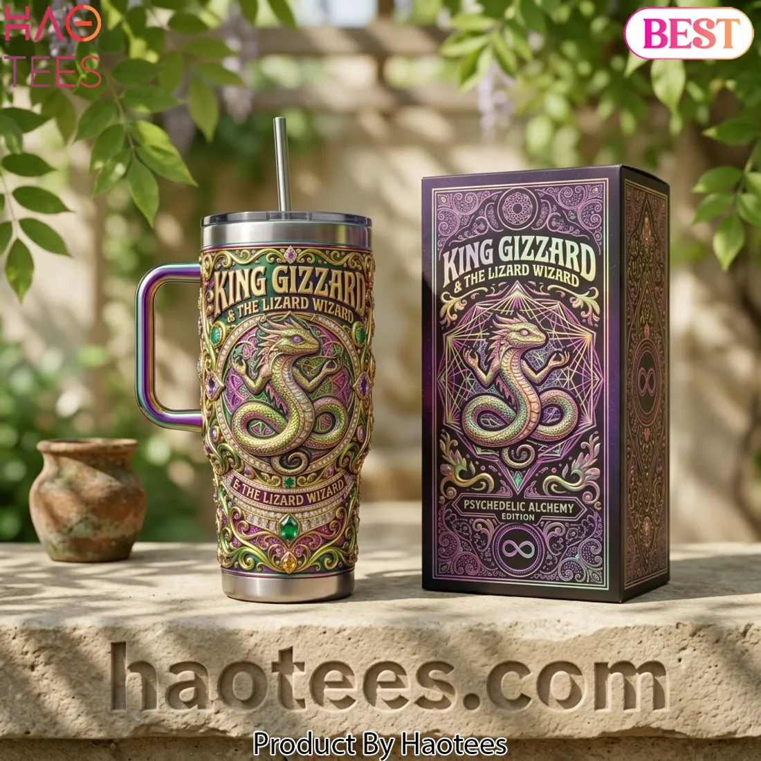King Gizzard & The Lizard Wizard Psychedelic Alchemy Edition Tumbler King Gizzard & The Lizard Wizard Psychedelic Alchemy Edition Tumbler