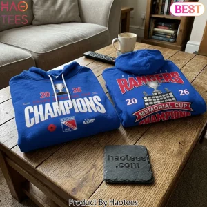 Kitchener Rangers 2026 Memorial Cup Champions Commemorative Hoodie