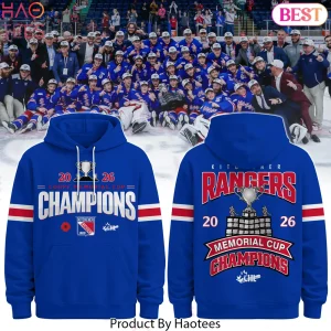 Kitchener Rangers 2026 Memorial Cup Champions Commemorative Hoodie