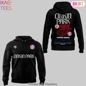 Linkin Park From Zero World Tour and FC Bayern Munich Allianz Arena Pullover Hoodie