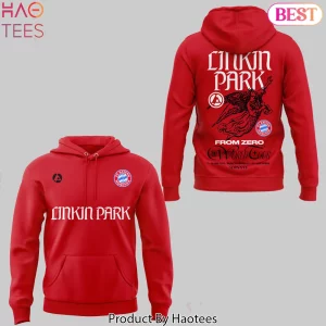 Linkin Park From Zero World Tour FC Bayern Munich Graphic Hoodie