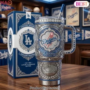 Los Angeles Dodgers Luxury Clubhouse Edition 40oz Tumbler