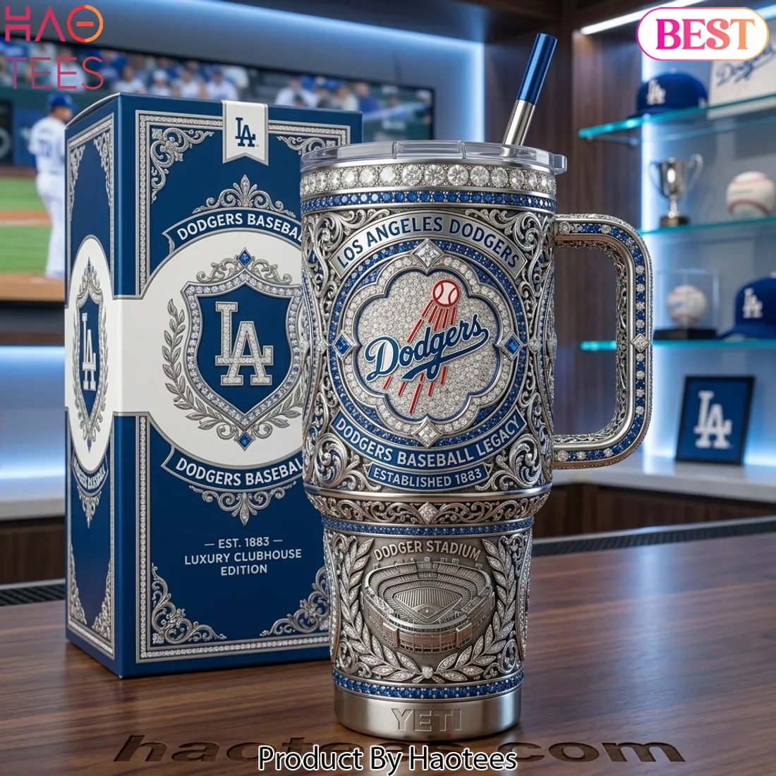 Los Angeles Dodgers Luxury Clubhouse Edition 40oz Tumbler