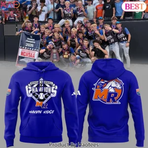 Marvin Ridge NCHSAA 7A Baseball Champions 2026 Commemorative Graphic Hoodie
