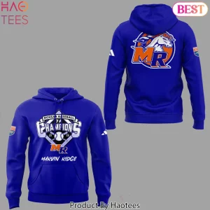 Marvin Ridge NCHSAA 7A Baseball Champions 2026 Commemorative Graphic Hoodie