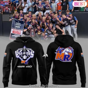 Marvin Ridge NCHSAA 7A Baseball Champions 2026 Commemorative Hoodie
